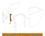 Gm Oem 16-20 CT6 Door Glass Hardware-rear Guide 22971534. Fixed Price $29.97.