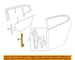 Gm Oem 10-16 Lacrosse Door Glass Hardware-rear Guide 20946774. Fixed Price $40.44.