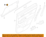 Hyundai Oem 24-26 Santa Fe Rear Door Interior Trim-sunshade Hook 83917P6000NNB. Fixed Price $7.88.
