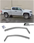 Eos For 15-UP Colorado Extended Cab In-channel Side Window Visors Rain Guards. Fixed Price $29.99.