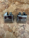 Mercedes R107 Chrome Glass/doorman Caps. Fixed Price $115.22.