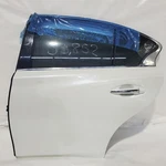 Qab Pearl White Rear Left Door Oem 2014 2015 2016 2017 2018 2019 Infiniti Q50. Fixed Price $204.58.
