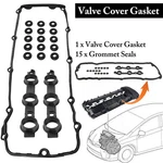 Valve Cover Gasket Set For Bmw E39 E46 E53 323I 328I 330I 325I 528I 525I X5 E83. Fixed Price $15.99.