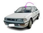 Fits: 1988-1992 Toyota Corolla SEDAN/4D Station Wagon Front Windshield Glass. Fixed Price $250.95.