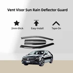 Side Window Vent Visor Sun Rain Deflector Guard For Volkswagen Jetta 19-25. Fixed Price $27.75.