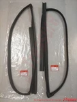 Honda Civic Ek# 2D 3D 96-00 Genuine Front Door Run Channel Right & Left Set Oem. Fixed Price $240.19.