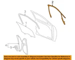 Gm Oem 05-09 Lacrosse Front Door Glass Hardware-run W'strip 15857848. Fixed Price $429.66.