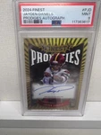 Topps Finest Football Jayden Daniels Rc Prodigies Auto Refractor Psa 92024. Fixed Price $399.00.