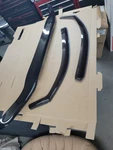 05-11 Tacoma Access Cab Window Rain Visors Plus Stone And Bug Deflector.. Fixed Price $80.00.