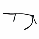 Genuine Ford Lr Run Channel Assembly GD9Z-5425767-B. Fixed Price $135.00.