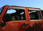 Window Visors For Jeep Wrangler Jku Matte Black 11349.12 Fits 2007-2018. Fixed Price $251.99.