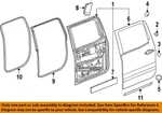 Gm Oem 19-25 Sierra 1500 Limited Door Components-lower W'strip 23377367. Fixed Price $44.43.