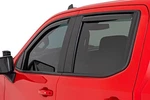 Rough Country In-channel Window Rain Guards For Chevy Silverado & Gmc Sierra. Fixed Price $103.94.