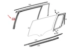 Mercedes-benz Glb X247 Door Window Guide Rail Rear Left A2477350300. Fixed Price $97.28.