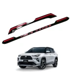 Set Rear Tailgate Trunk Cover Red Line Trim For Toyota Yaris Cross 2023 - '25. Fixed Price $234.18.