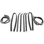 7/32" Glass Window Channel & Belt Weatherstrip, Pc Kit, 81-84 Ford Econoline. Fixed Price $106.95.