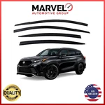 Out Channel Rain Guards Vent Visor Deflectors For Toyota Highlander 2020-2024. Fixed Price $31.90.
