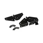 Kentrol Windshield Hinges Stainless Steel Black Fits Jeep CJ5/CJ7/WRANGLER Pair. Fixed Price $144.99.