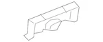 Genuine Hyundai Door Glass Holder 83412-F6010. Fixed Price $25.77.