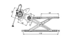 Power Window Motor And Regulator Assembly Tyc 660095 Fits 98-03 Toyota Sienna. Fixed Price $90.34.