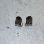 1984-1996 Corvette C4 Rear Glass Hold-up Shocks Mounts Ends (2), Gm Orginals. Fixed Price $9.99.