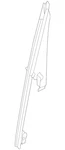 Genuine Nissan Window Regulator Guide 82235-3KA0C. Fixed Price $85.38.