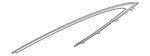 Genuine Hyundai Frame Molding 83850-G9001. Fixed Price $143.36.