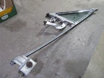 1969 Lincoln Continental 4 Door Hardtop Vent Window Frame Glass Chrome Pf. Fixed Price $99.99.