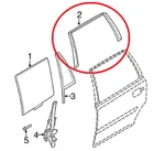 Volvo Window Glass Run Channel 30762958 Left Rear Side Door For XC90 2003-2013. Fixed Price $19.99.
