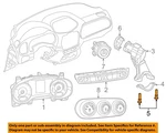 Jeep Chrysler Oem Renegade Dash Cluster Switch-ignition Screw 6510887AA. Fixed Price $15.00.