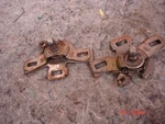 1964 Pontiac Grand Prix Catalina Bonneville Lh & Inner Door Handle Mounts Gm. Fixed Price $20.00.