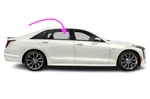 Fits: 2016-2020 Cadillac CT6 4D Sedan Rear Right Passenger Door Window Glass. Fixed Price $141.00.