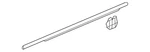 Genuine Honda Belt Molding 72410-TNY-J01. Fixed Price $95.74.
