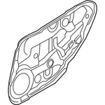 2010-2015 Hyundai Equus Regulator Assembly-rear Dr Wdo Oem New 834023N000. Fixed Price $558.31.