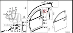 Honda Front Door Sash Tape Left 2016-2022 Hr-v Oem# 67366-T7A-003. Fixed Price $15.28.