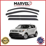 Out-channel Window Sun Vent Visor Rain Guards Deflectors For Kia Soul 2014-2019. Fixed Price $31.90.