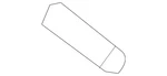 Genuine Nissan Windshield Spacer 72714-EL00B. Fixed Price $32.00.