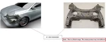 Front Crossmember Subframe Oem 21-25 Jeep Grandcher. Fixed Price $785.00.