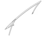 2020-2024 Genuine Hyundai Sonata Front Right Door Window Run Channel 82541-L1001. Fixed Price $195.05.