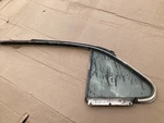 Jaguar XJ6 XJ12, 1974-1979 Series Rear Vent Window Glass & Frame Believed Rh. Fixed Price $80.00.