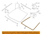 Toyota Oem 01-25 4RUNNER Windshield Glass-dam 5611764010. Fixed Price $19.25.
