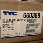 Power Window Motor And Regulator Assembly Tyc 660389 For Toyota Camry 02-06. Fixed Price $59.80.