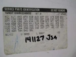 Driver Quarter Glass Door Liftgate Fits 97-04 Blazer S10/JIMMY S15 205942. Fixed Price $105.00.