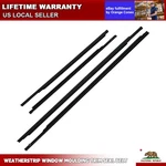 4X Weatherstrip Window Moulding Trim Seal Belt For Toyota Yaris Sedan 2007-2016. Fixed Price $29.99.