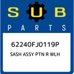 Subaru Sash Assy Ptn Wlh 62240FJ0119P, New Genuine Oem Part. Fixed Price $37.99.