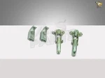 Windshield Interior Latch Kit Chrome Fits Willys Jeep Mb M38S Cjs Ford A2227. Fixed Price $15.00.