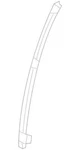 Genuine Honda Sash L Front Door Quarter 72270-TR0-A01. Fixed Price $57.59.