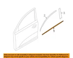 Kia Oem Sportage-door Window Sweep-belt Molding Weatherstrip Left 822103W000. Fixed Price $26.37.