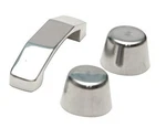 Rampage 87411 Hood Footman Loop And Windshield Stops; Polished Stainless;,. Fixed Price $76.53.