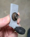 1969 1970 Ford Mustang Cougar Quarter Window Glass Stop & Bolt Passenger Rh Side. Fixed Price $25.00.